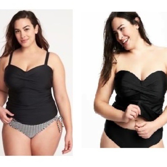 old navy twist front tankini